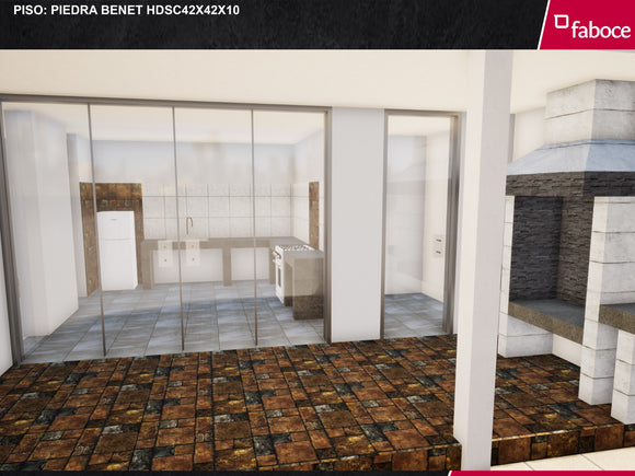CERAMICA PIEDRA BENET 42X42(1.79XCJ)